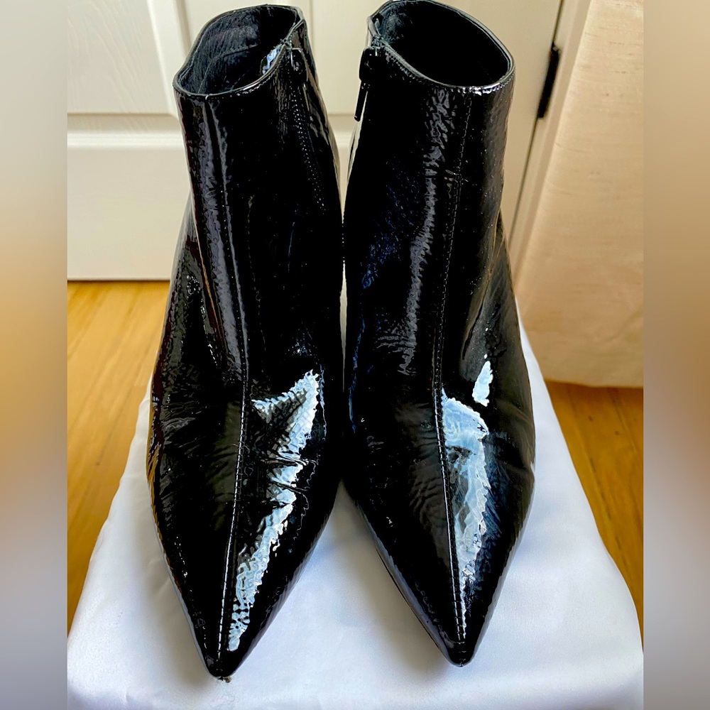 Jeffrey Campbell Patent Leather Bootie Sz 8